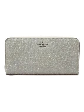 Kate Spade Wallet, Silver Glitter